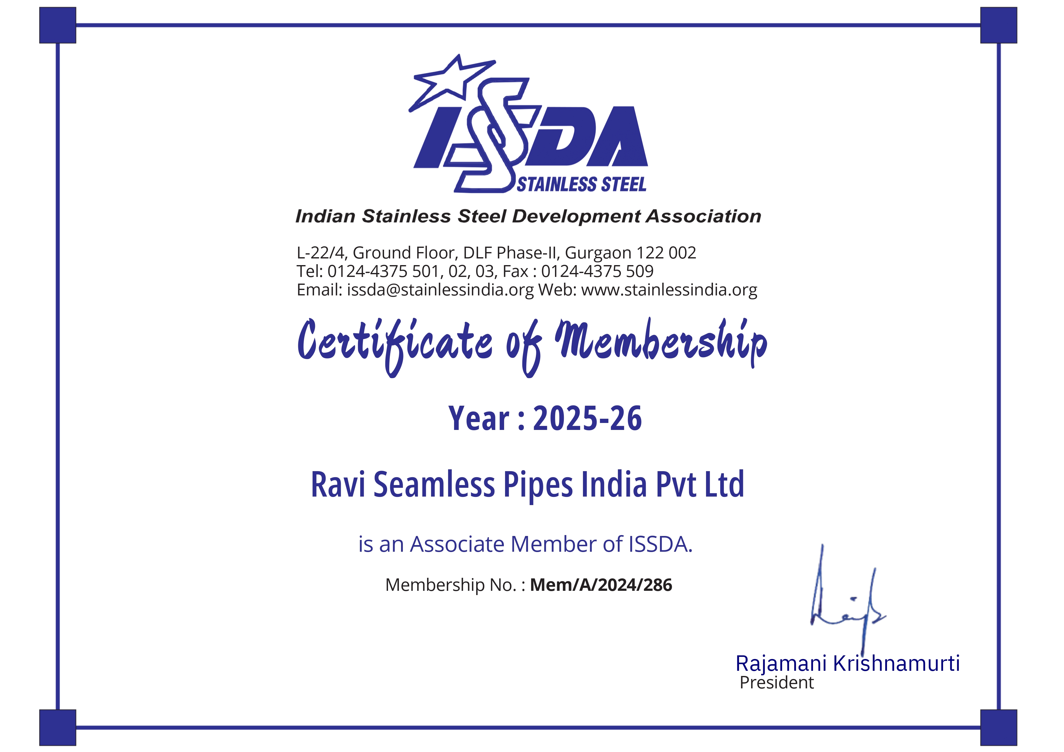 ISO 14001 Certificate